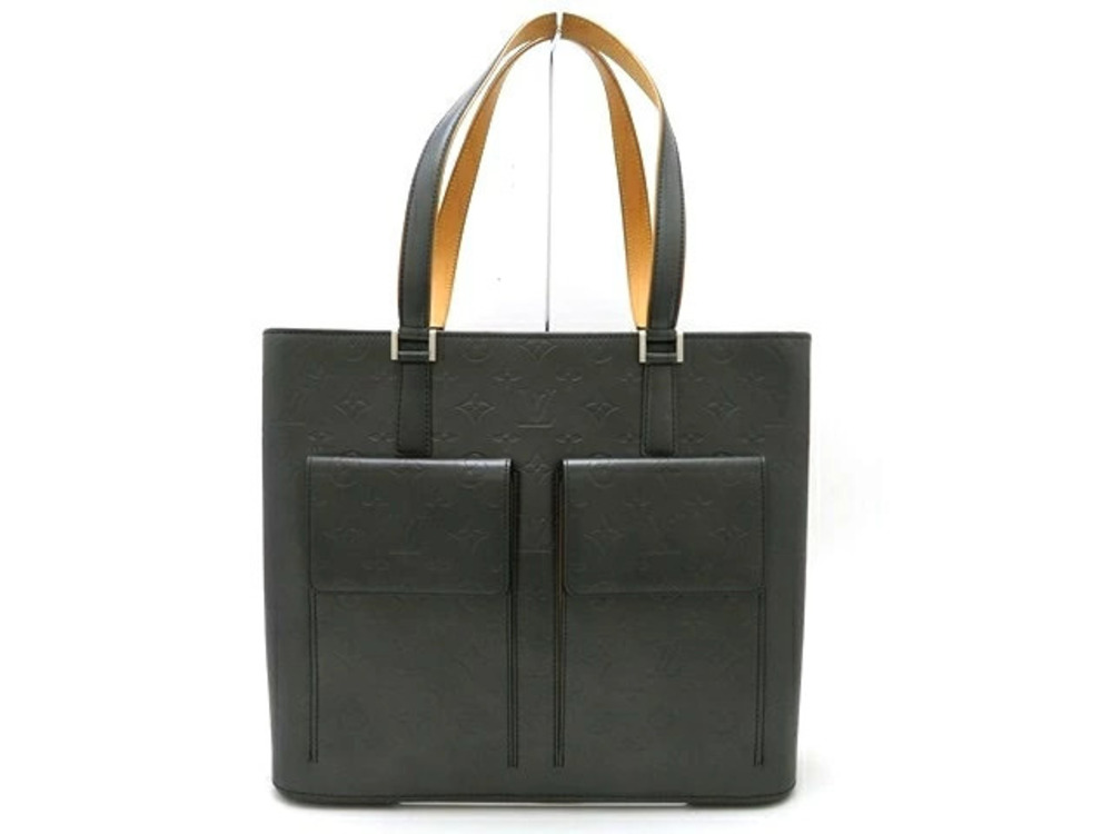 LOUIS VUITTON Bag Tote Wilwood Monogram Mat Noir Black